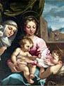 Virgin and Child with the Young Saint John the Baptist and Saint Catherine of Siena